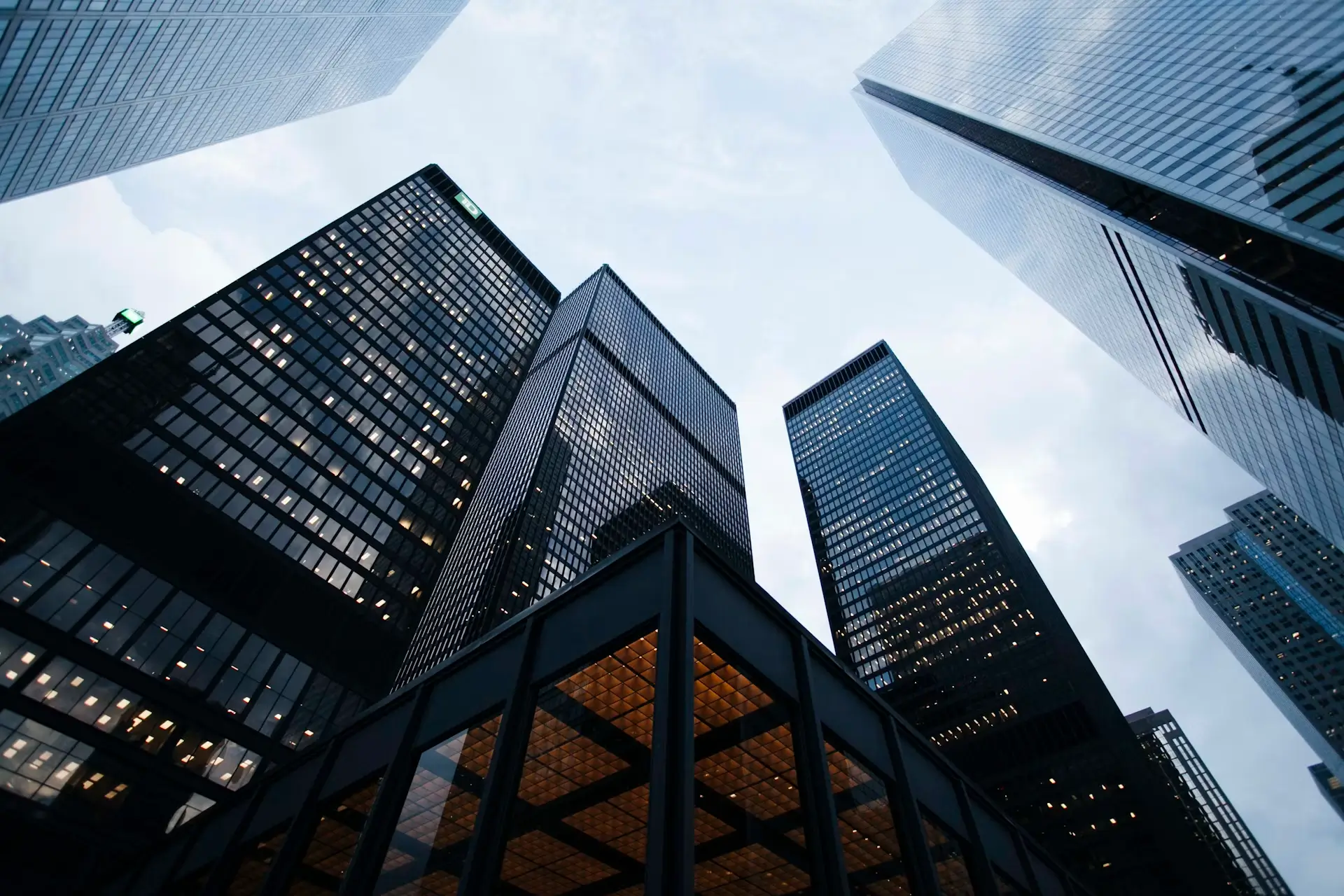 Modern glass facades by Continent Group